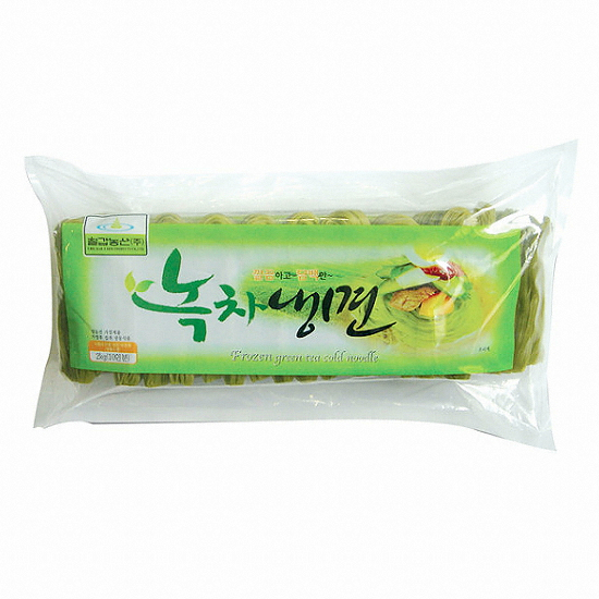 칠갑농산 녹차 냉면 사리 냉동 2kg