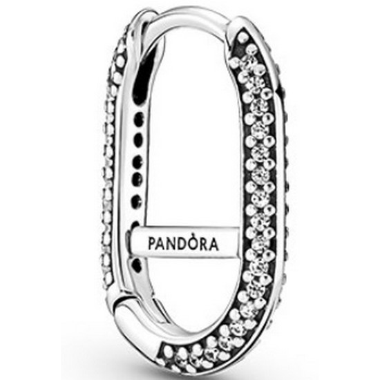 판도라 미 링크 귀걸이 299682C01 파우치포함 ME PAVE LINK EARRING - 에누리 가격비교