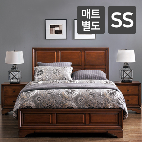  디자인벤처스 콜린스빈티지 우드 서랍 침대 SS [매트별도]