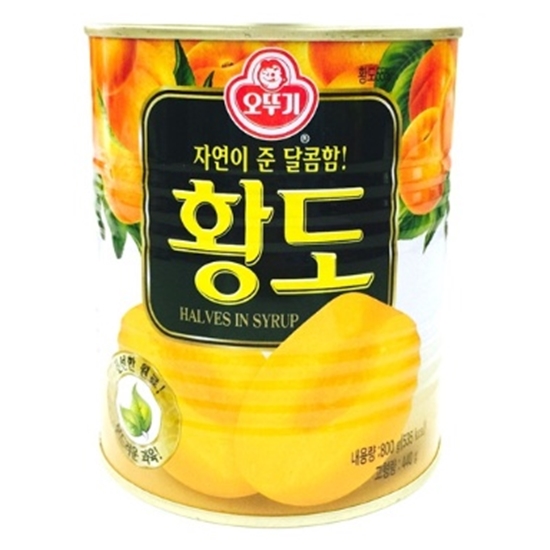 오뚜기  황도 800g