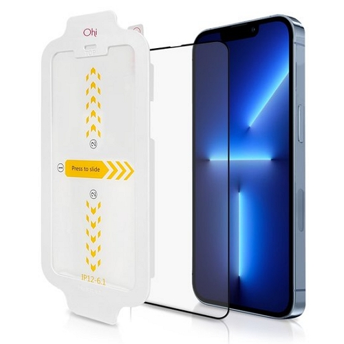 오하이  아이폰13 프로 맥스 EZ툴 강화유리 보호필름