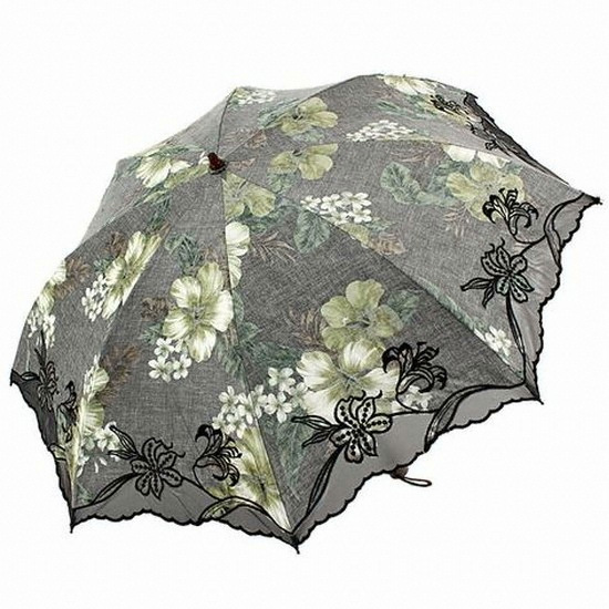 메트로시티 하얀 꽃 환한 꽃 양산_MCP-1014