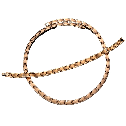 발란스3000 베리타R 하이 게르마늄 팔찌+목걸이 세트 로즈골드