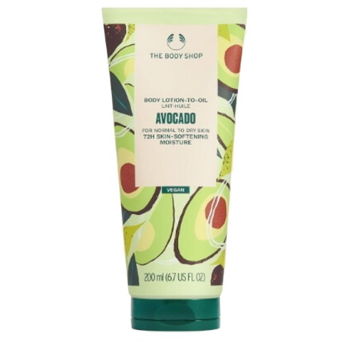 더바디샵 아보카도 바디 로션 투 오일 200ml