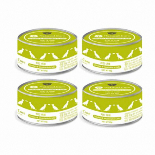 네츄럴코어 치킨&야채 캔 95g