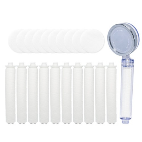 이온폴리스  아토젯 샤워기 호환리필필터 10개 + 헤드필터 10개