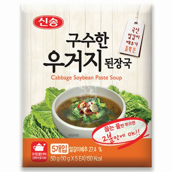 신송식품 우거지 된장국 50g [4개] - 에누리 가격비교