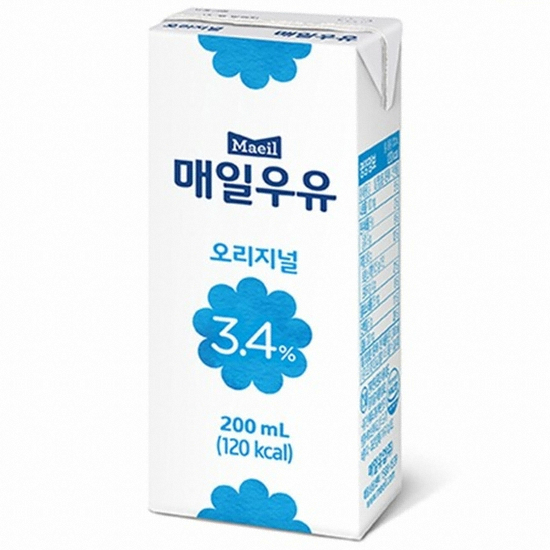  매일유업 멸균 우유 200ml [1개]