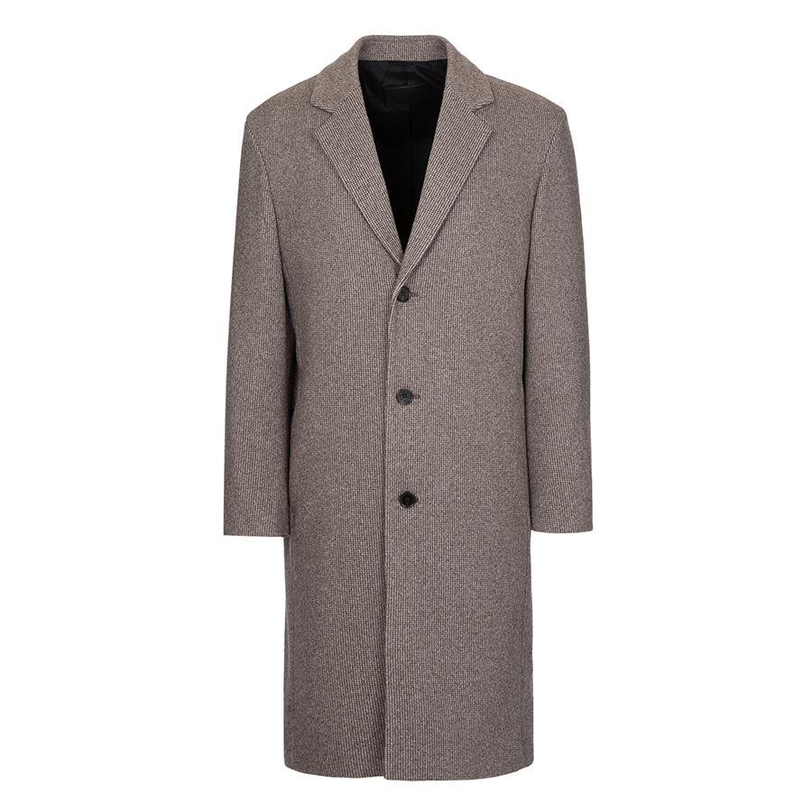 지이크 파렌하이트 F 브라운 울 라이크 져지 싱글 코트 FDLAX7561