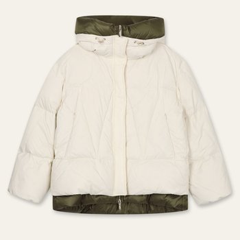 오일릴리 솔리드 구스 점퍼 OWBF7JP018-91