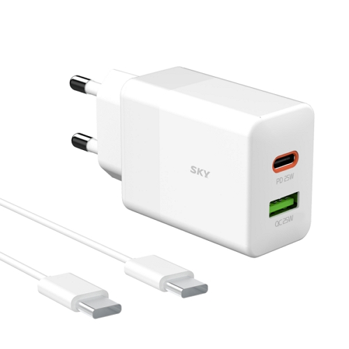 스카이랩 스카이 필 Q2S PD PPS 25W 2포트 충전기 SKY-Q2SPD