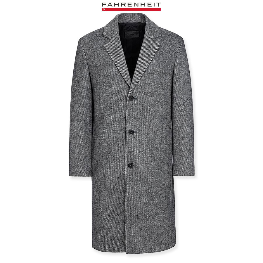지이크 파렌하이트 F 그레이 울 라이크 져지 싱글 코트 FDLAX7560