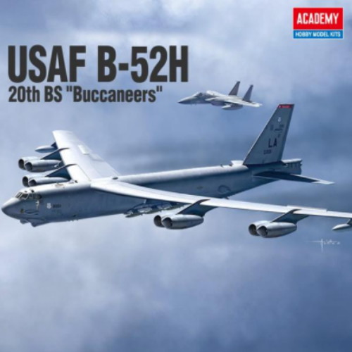 아카데미과학  1/144 미공군 B-52H 제20 폭격비행대 버캐니어스 12622