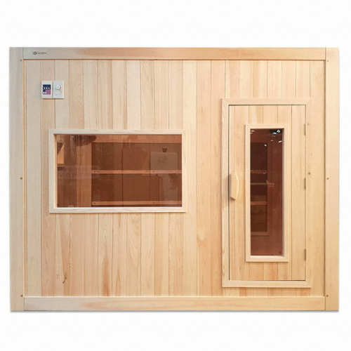 친환경편백아트 편백나무 나노온열 온수 사우나 3~4인용