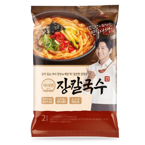 SPC삼립  하이면 강릉식 장칼국수 412g