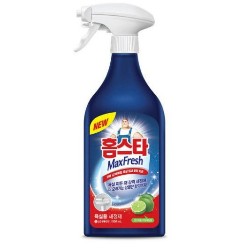 LG생활건강 홈스타 맥스프레쉬 욕실용 세정제 500ml