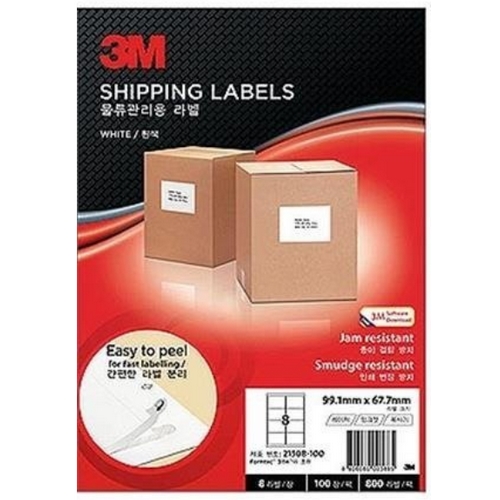 3M  물류관리용 라벨 21308