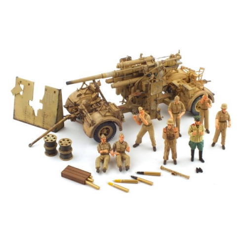 레프리카  독일 88mm 대공포 북아프리카 1942