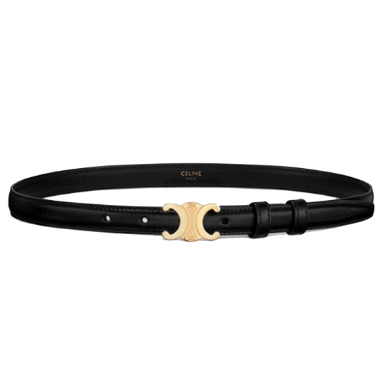셀린느 트리오페 벨트 S 블랙 금장 45AX63A01.38NO