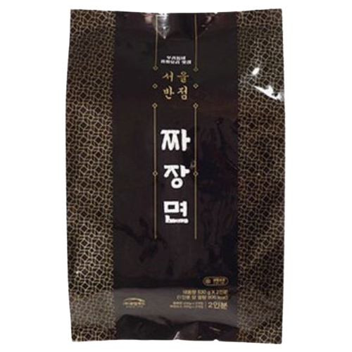 로뎀푸드 서울반점 짜장면 2인분 1060g [3개] - 에누리 가격비교