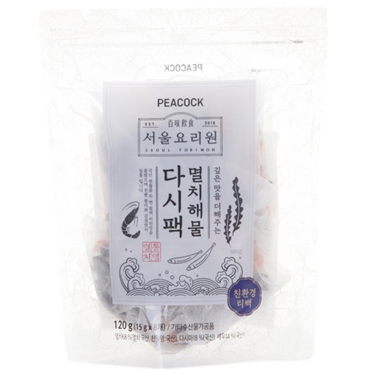 피코크 멸치해물 다시팩 120g(15gx8입)