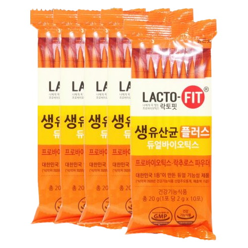 종근당건강 락토핏 생유산균 플러스 포스트바이오틱스 2g 100포