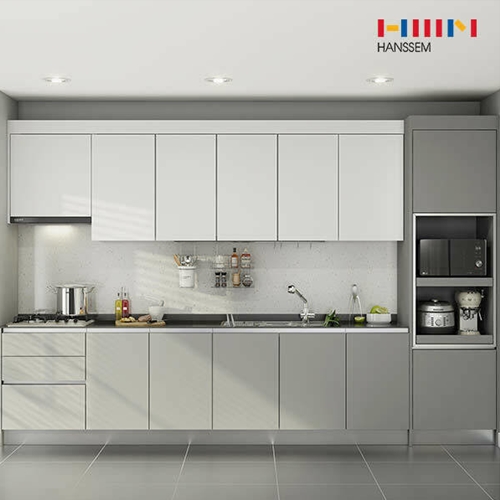 한샘  인생키친 슬림 ㅡ자 키큰장