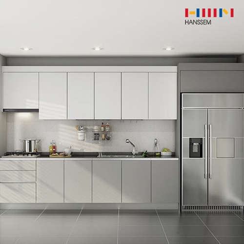 한샘  인생키친 슬림 ㅡ자 냉장고장