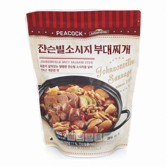 이마트 피코크 쟌슨빌 소시지 부대찌개 500g