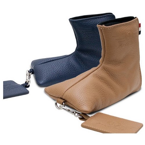 아르코아이리스  천연 소가죽 일자형 퍼터커버