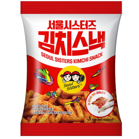 디에이치푸드 서울시스터즈 김치스낵 90g [10개] - 에누리 가격비교