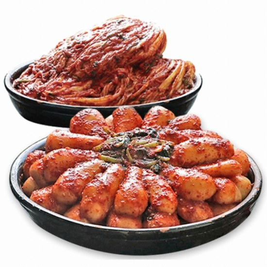 도미솔식품 박미희 포기김치 3kg + 총각김치 3kg