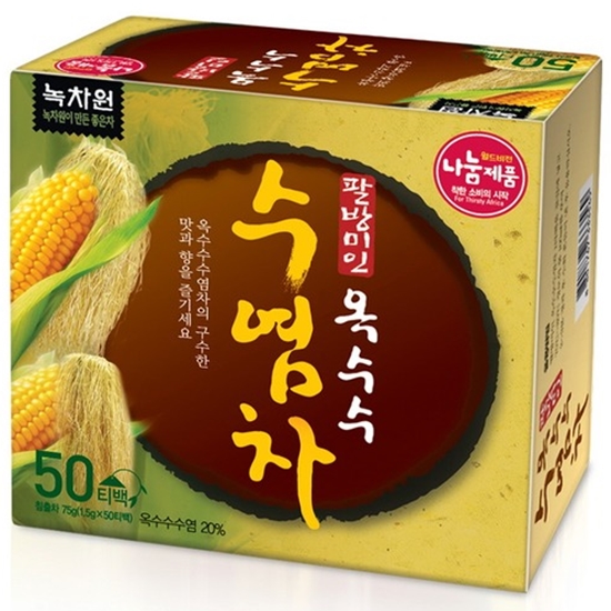 녹차원  팔방미인 옥수수수염차 티백 50티백