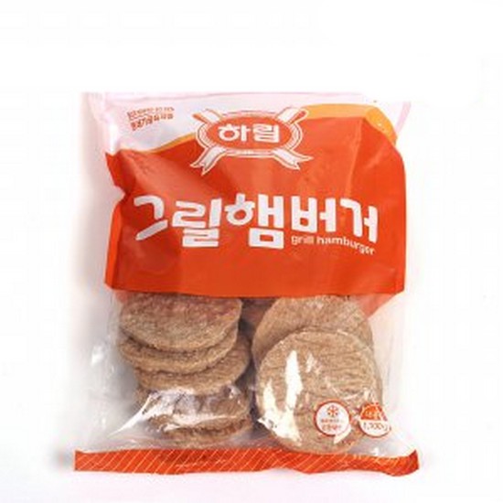 하림 그릴 햄버거 1.1kg [2개]