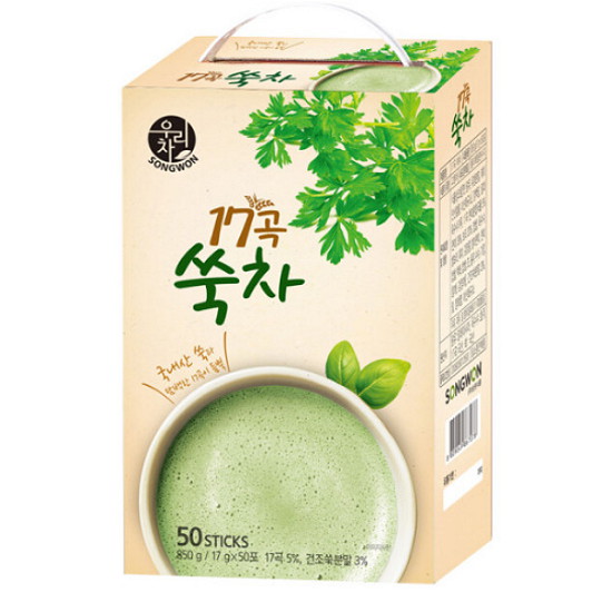 송원식품 송원 17곡 쑥차 17g 50개입