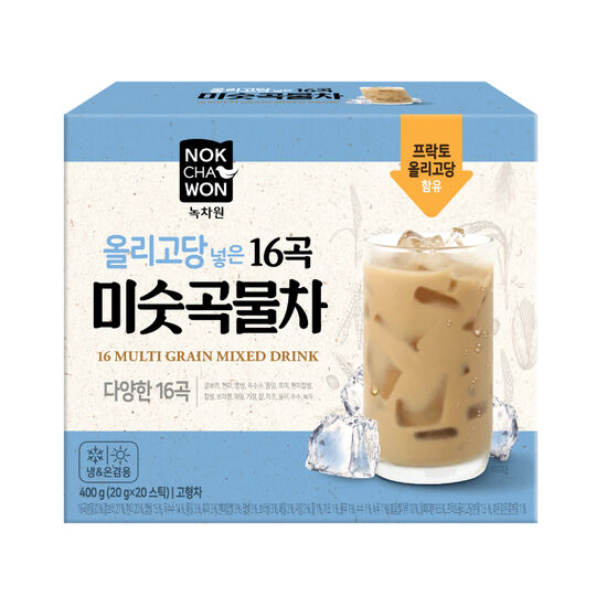 녹차원  올리고당 넣은 16곡 미숫곡물차 20g 20스틱