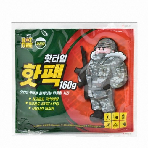 유오피스  핫타임 보온대 핫팩 160g