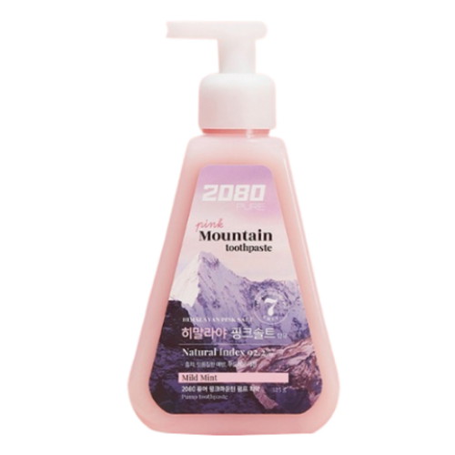 애경 2080 퓨어 핑크마운틴 펌프치약 325g
