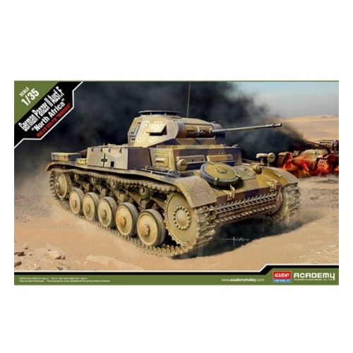 아카데미과학  1/35 독일2호 전차 F형 북아프리카 13535