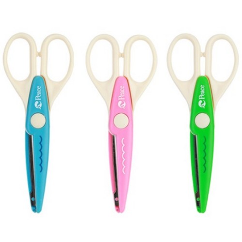 피스코리아  비두리 핑킹 가위2(물결모양)