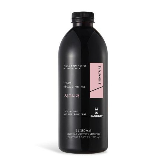 핸디엄  디카페인 콜드브루 원액 더치커피 1000ml