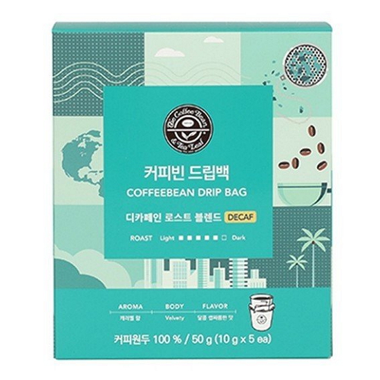 커피빈  드립백 디카페인 10g 5개입