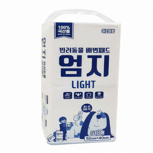 다온 엄지 라이트 배변패드 아로마향 50매