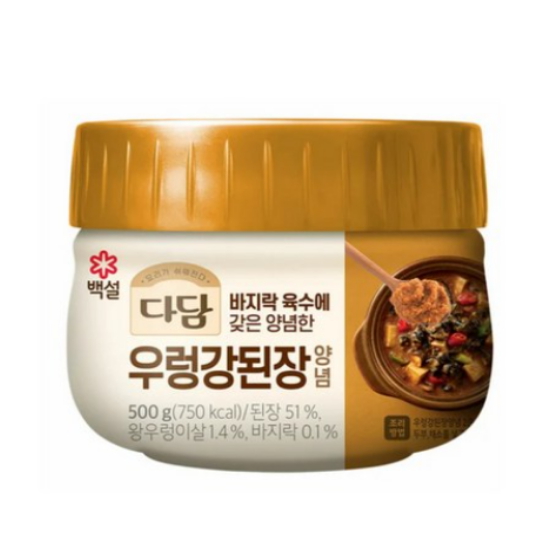 백설 다담 된장찌개전용 500g