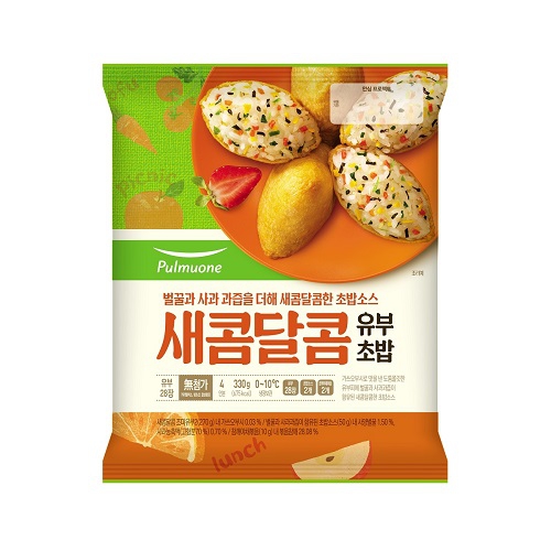 풀무원  새콤달콤 유부초밥 330g
