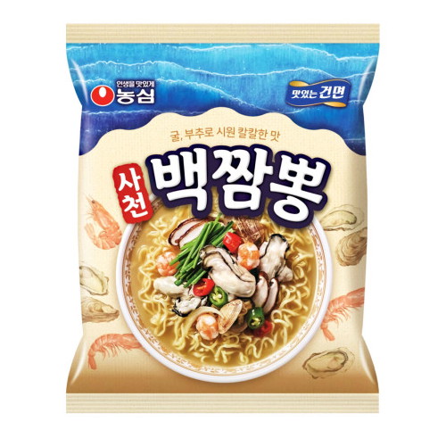 농심  사천 백짬뽕 94g