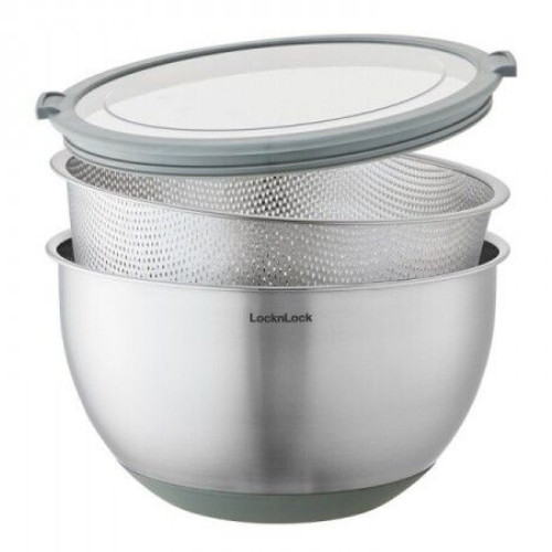 락앤락  3 in 1 스텐 믹싱볼 세트