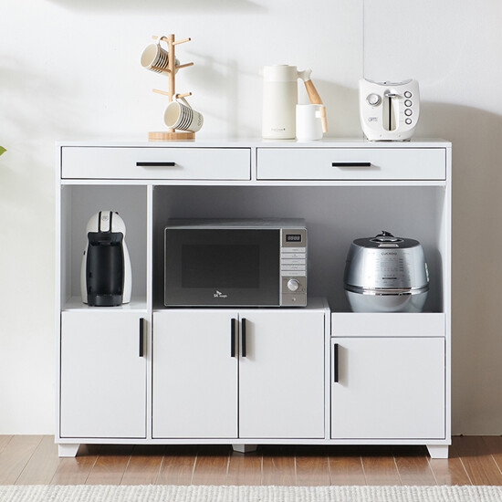 블리스데코 쿠커2 다용도 멀티 렌지대 수납장 1200