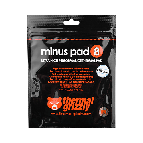 Thermal grizzly Grizzly minus pad8 100x100[2.0mm]
