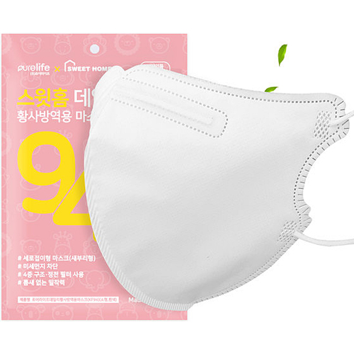 퓨어라이프 스윗홈 데일리 황사방역용 마스크 KF94 소형